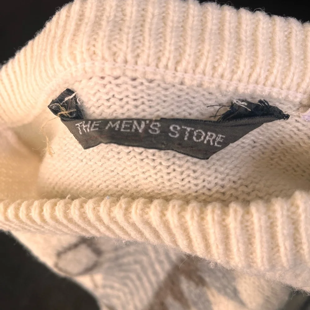 Men’s heavy crewneck sweater - Picture 4 of 5